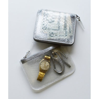 Wallet COMME des GARCONS 【TRANSPARENT SNAKE】ZIP WALLET