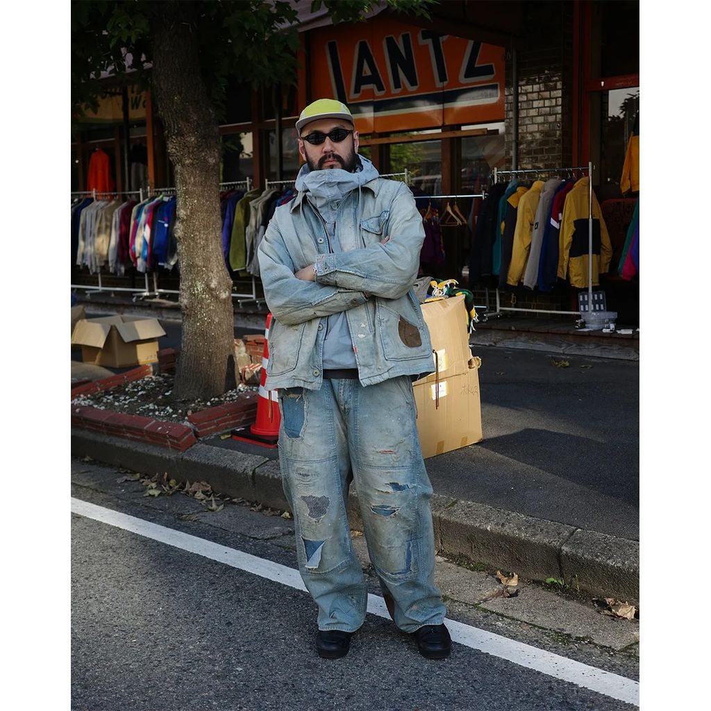 ANACHRONORM REMAKED DENIM WORK JACKET INDIGO (REMAKE)