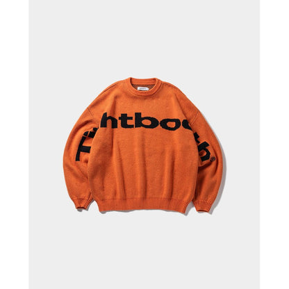 TIGHTBOOTH BIG LOGO KNIT SWEATER