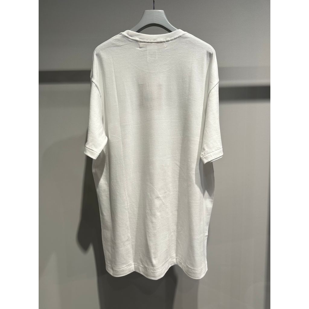 Ground Y JERSEY FLOCKY BOX LOGO T-SHIRT