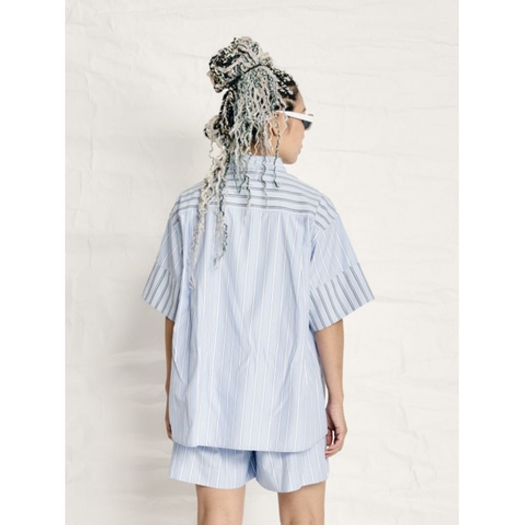 THOMAS MAGPIE P/Ten Stripe shirt