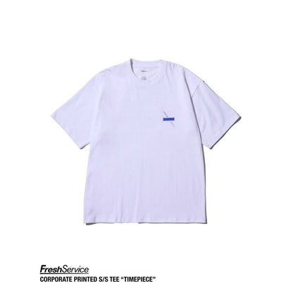 FreshService "CORPORATE PRINTED S/S TEE "TIMEPIECE" "
