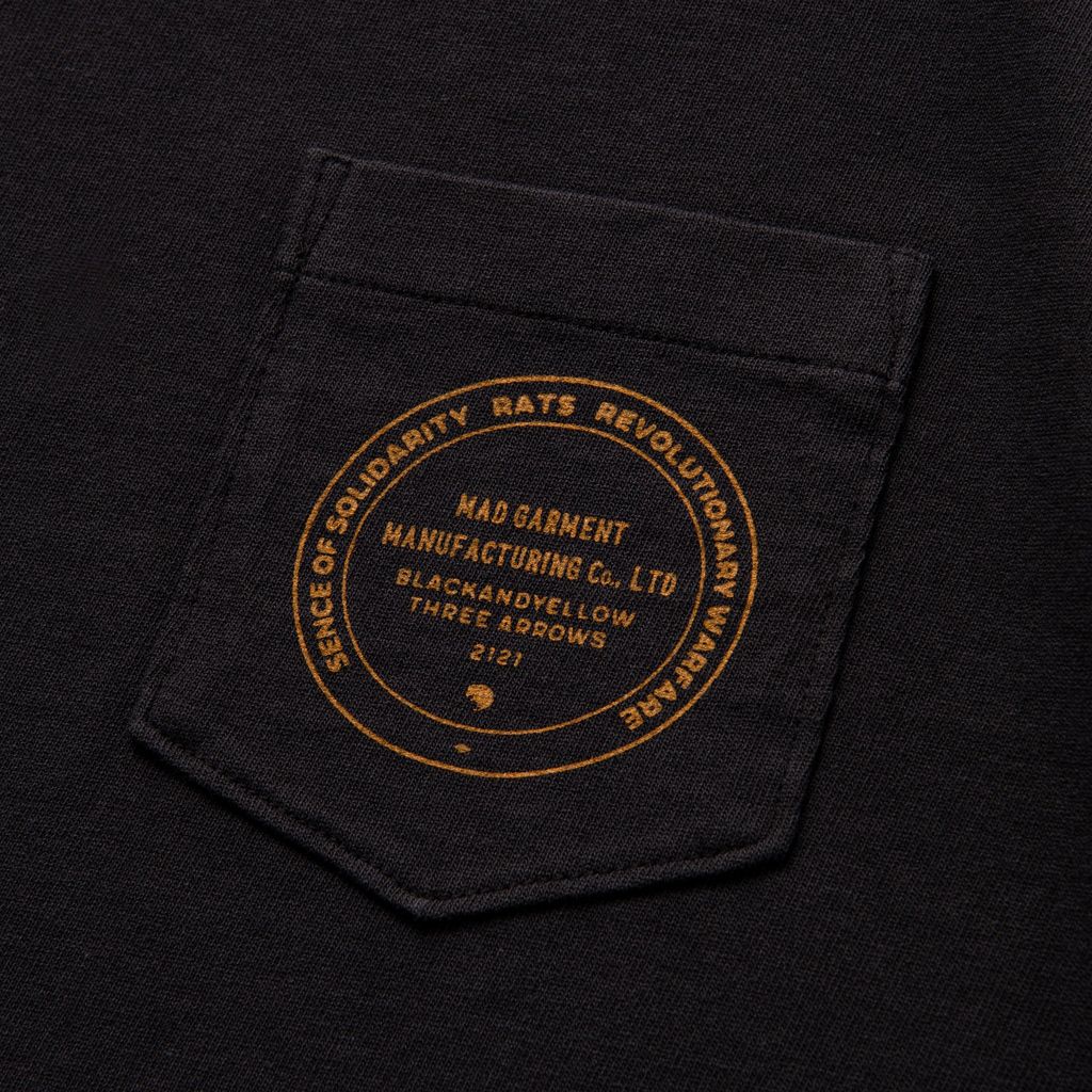 RATS ASH POCKET TEE