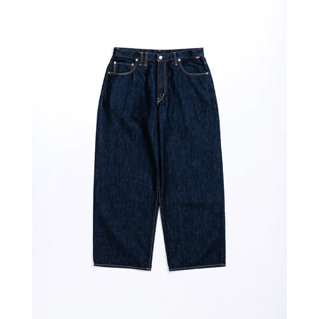 ANACHRONORM  WIDE 5P DENIM PANTS INDIGO