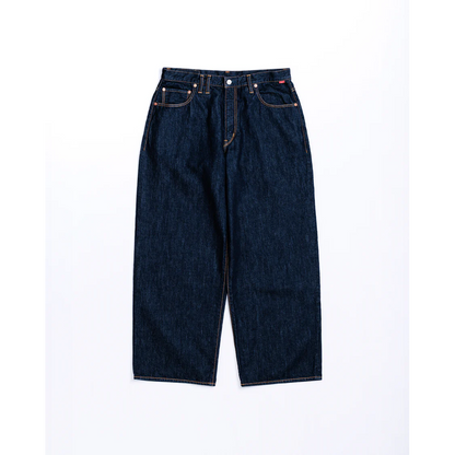 ANACHRONORM  WIDE 5P DENIM PANTS INDIGO
