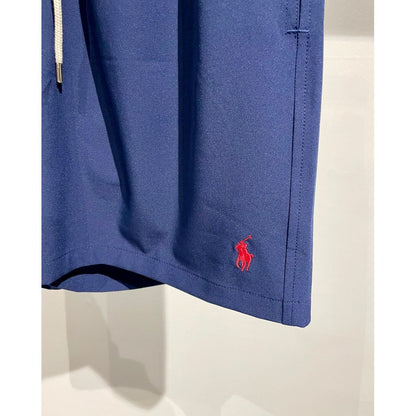 POLO RALPH LAUREN 5.5インチ トラベラー スイム トランク NAVY