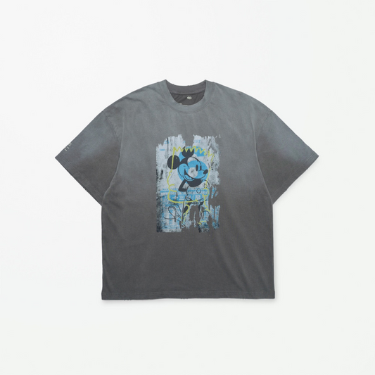 MADNESS TEAR OFF GRAPHIC SUN-FADED TEE