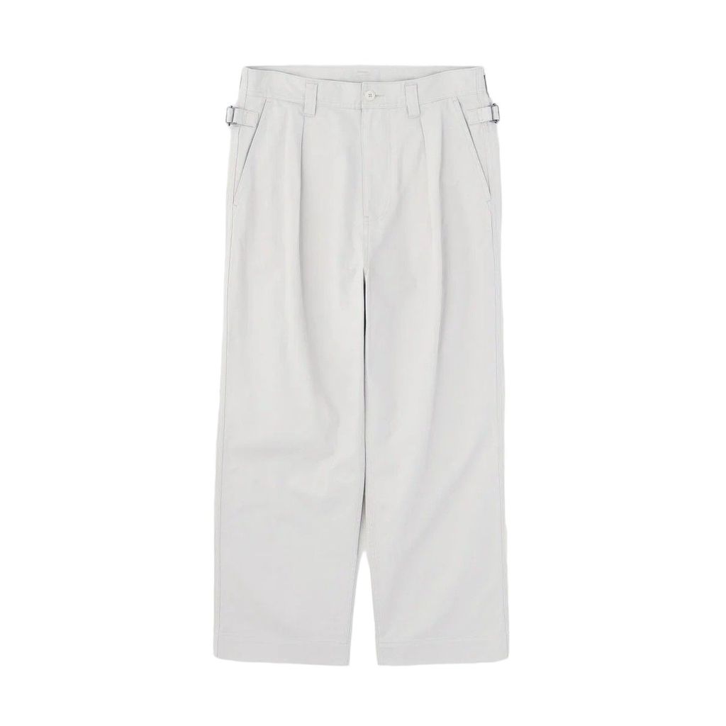 MHL. ORGANIC COTTON CHINO TWILL TROUSERS