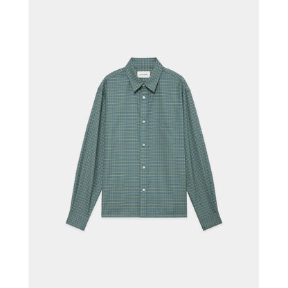 MARKAWARE Super 160s Washable Wool Oxford / Square Shirt