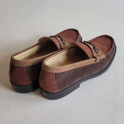 VOO CRAZY LOAFER by HARUTA BROWN COMBO