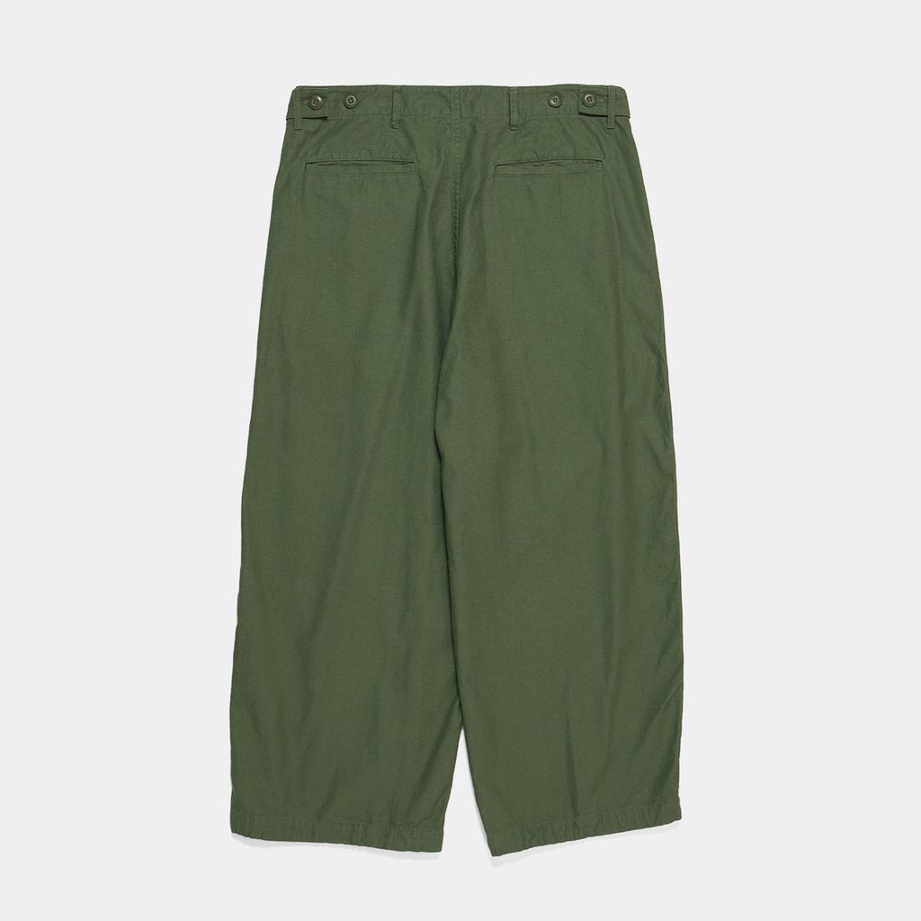 APPLEBUM WIDE MILITARY PANTS [OLIVE] / 2420803