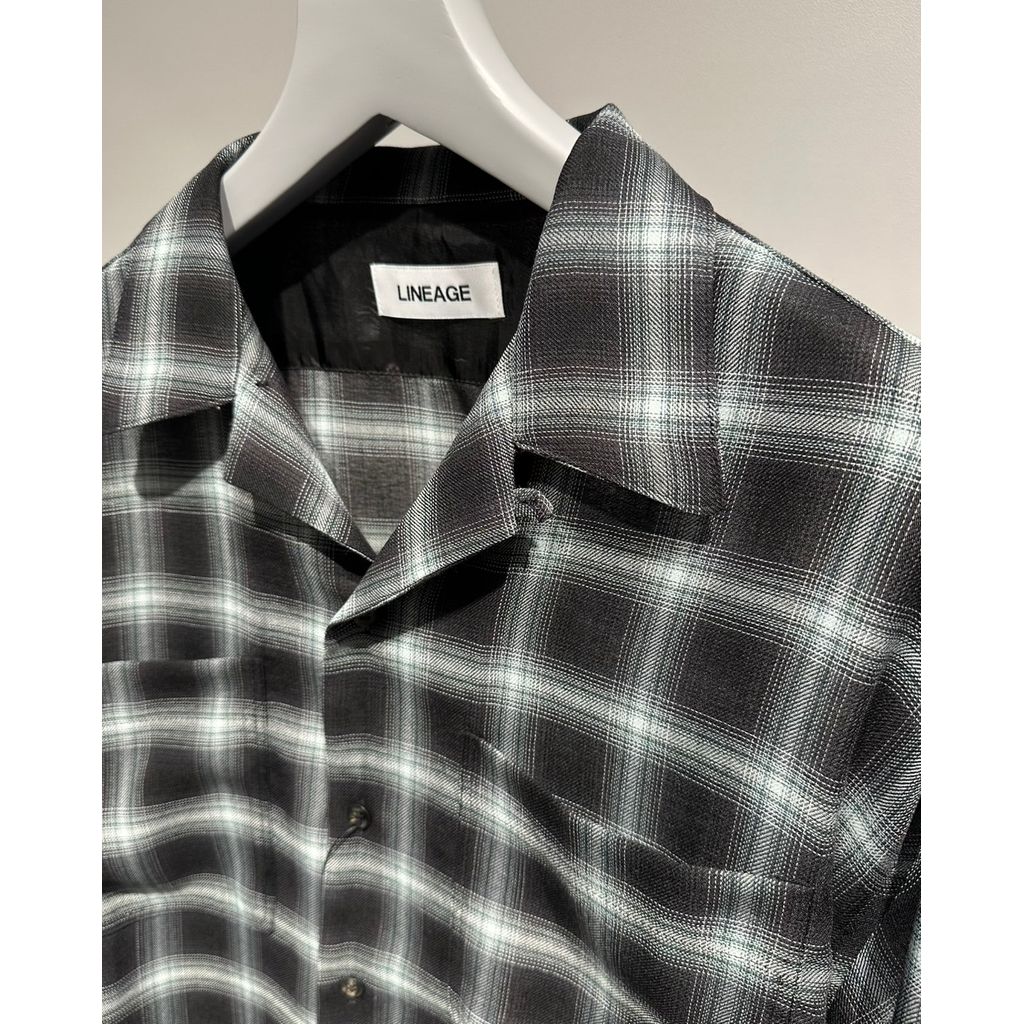 【MADE IN JAPAN】LINEAGE HOMBRE CHECK SHIRTS（GREEN）