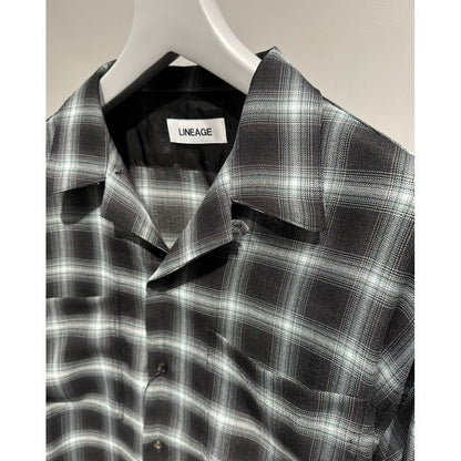 【MADE IN JAPAN】LINEAGE HOMBRE CHECK SHIRTS（GREEN）