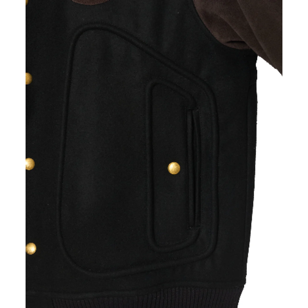 SUGARHILL LEATHER STUDIUM JACKET