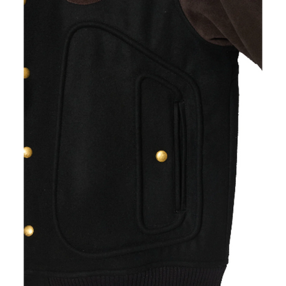 SUGARHILL LEATHER STUDIUM JACKET