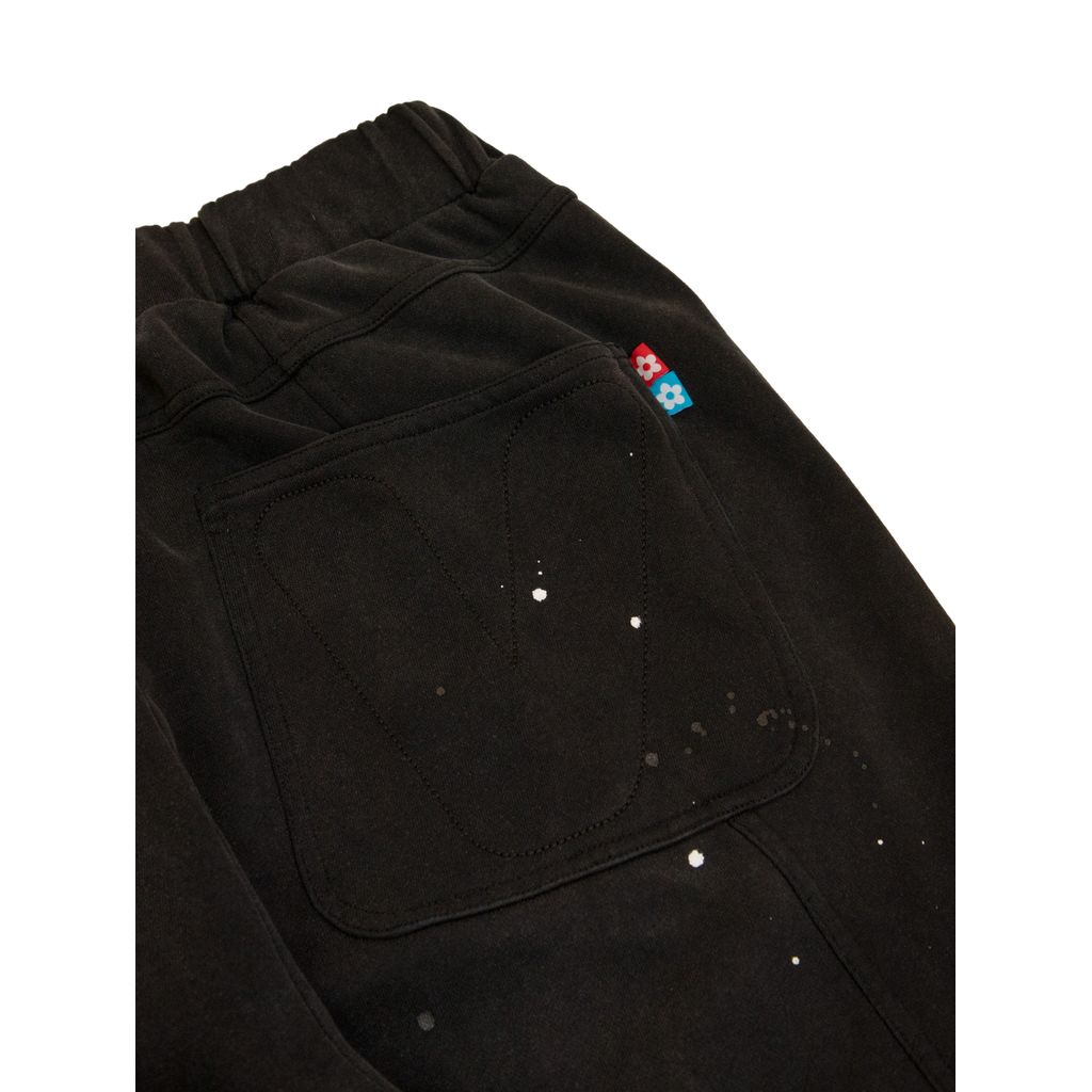 VANDY THE PINK Washed Paint Splatter Sweatpants