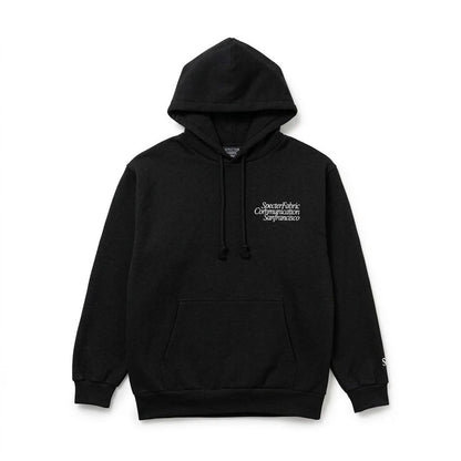 SPECTER FABRIC COMMUNICATION Sanfrancisco HOODIE Black