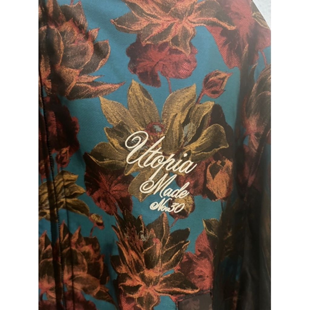 THOMAS MAGPIE flower Jacquard blouson