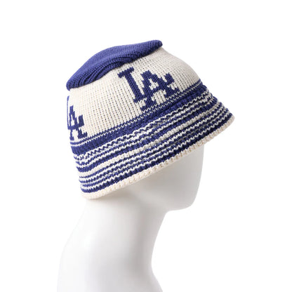 NEW ERA ニットバケット ロサンゼルスドジャース インディゴブルー/クローム 14667669