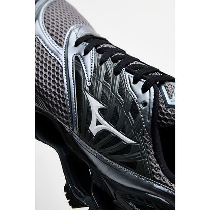 MIZUNO WAVE PROPHECY LS(グレー×ブラック×カーキ)