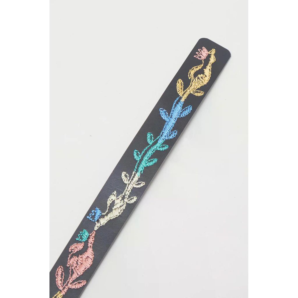 SHINYAKOZUKA PICTURESQUE OJISAN BELT WITH EMBROIDERY