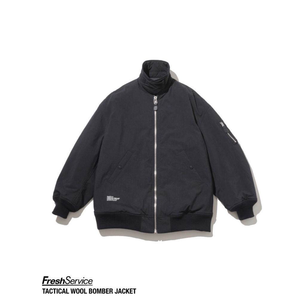 FreshService "TACTICAL WOOL BOMBER JACKET"