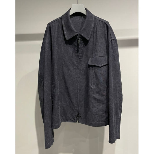 Y's for men INK-DYED HOUNDSTOOTH BLOUSON