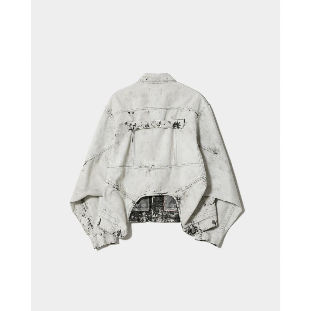 beautiful people  double-end left hand twill denim blouson