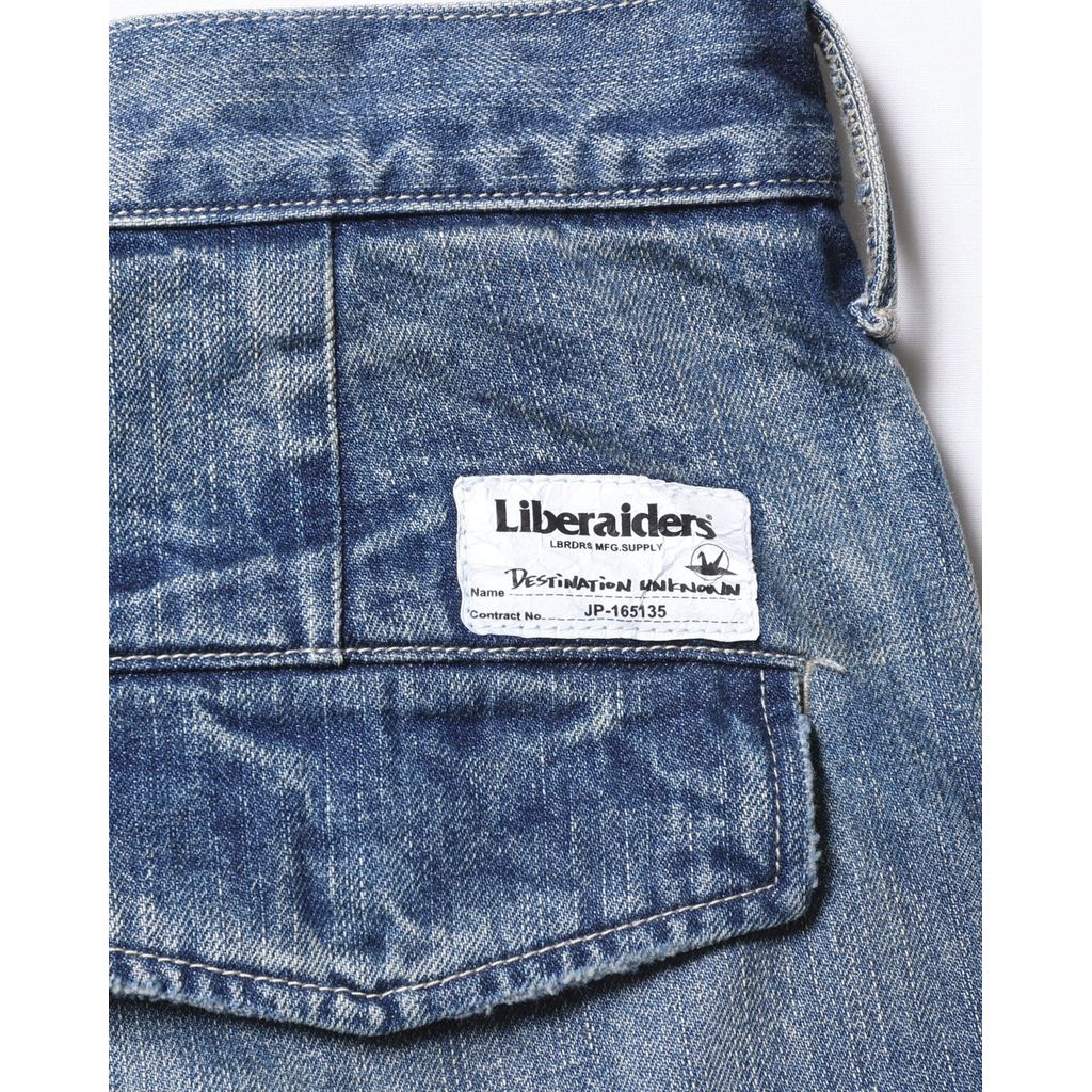 Liberaiders DENIM CARGO PANTS