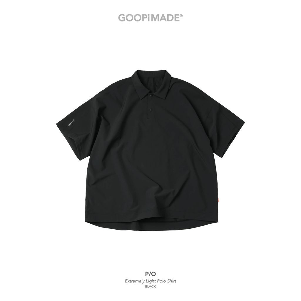 GOOPiMADE P/O - Extremely Light Polo Shirt