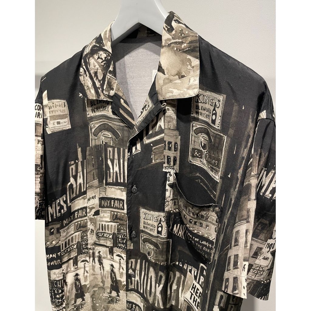 PORTER CLASSIC ALOHA SHIRT TIMES SQUARE