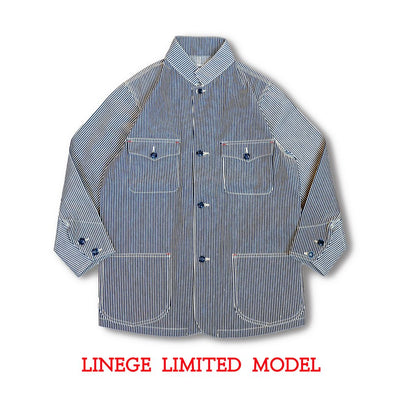 ANDFAMILYS LINEAGE LIMITED Stand Collar Work Jacket