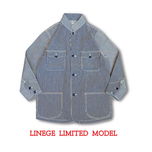 ANDFAMILYS LINEAGE LIMITED Stand Collar Work Jacket