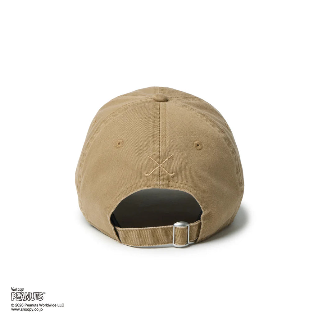 NEW ERA 9TWENTY Vintage PEANUTS ピーナッツ GOLF スイング カーキ
