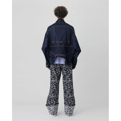 beautiful people  double-end selvedge denim blouson