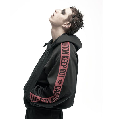 beauty:beast DOLMAN SLEEVE “CAUTION KEEP OUT” TRACK JKT