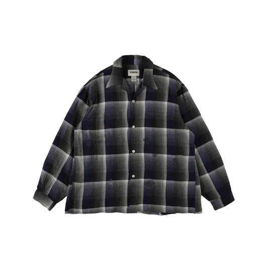 BOW WOW CHECK RAYON SHIRT