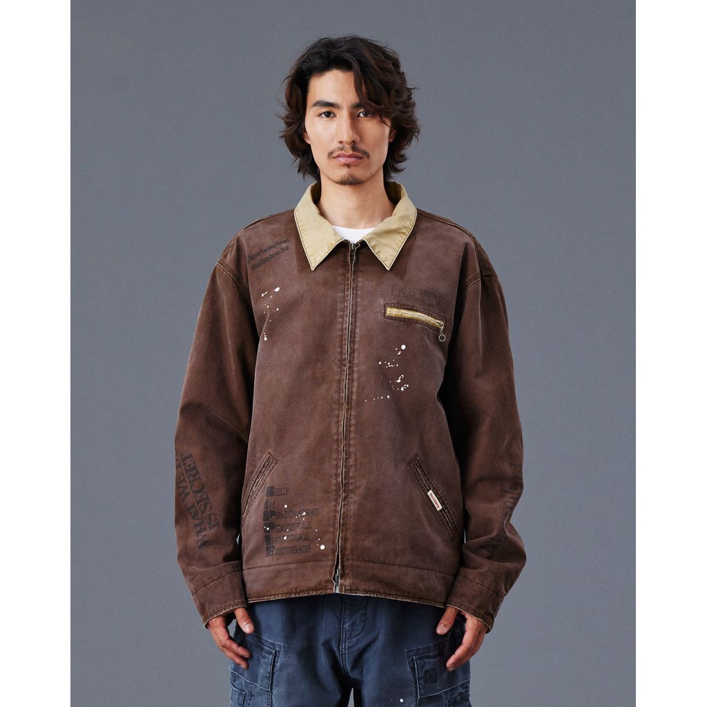 Liberaiders GARMENT DYED WORK JACKET