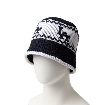 NEW ERA  ニットバケット Powered by GORO NAKATSUGAWA（min-nano）ロサンゼルス・ドジャース ネイビー/ホワイト