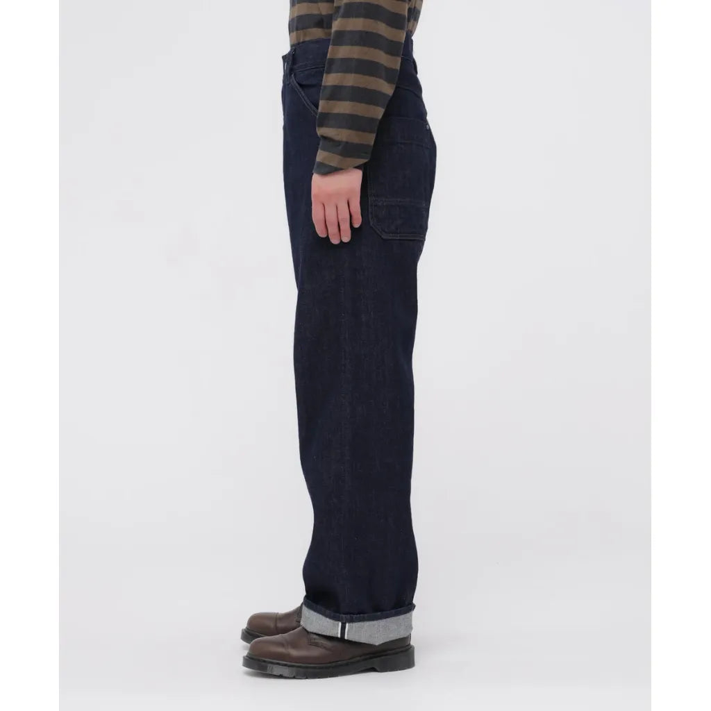 MHL. CANTON DENIM TROUSERS
