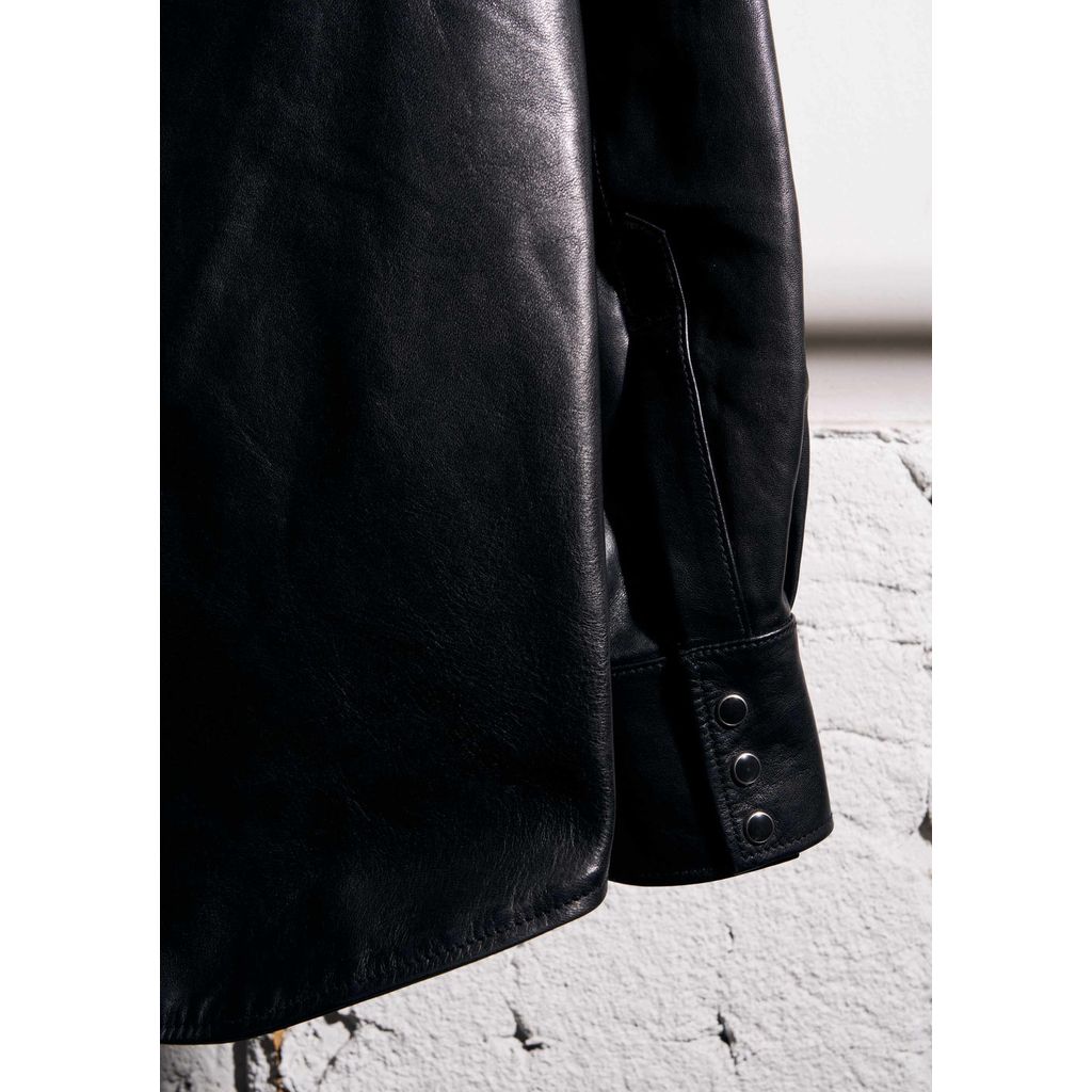 MASSES HORSE LEATHER SHIRT VINTAGE W