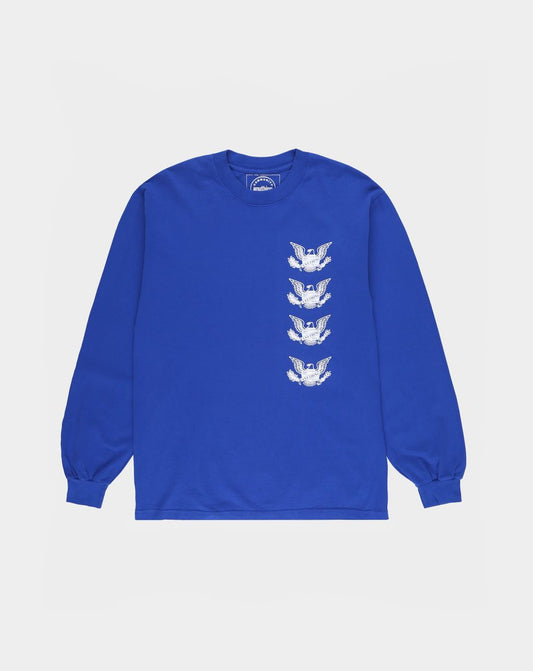 aNYthing Eagle Long Sleeve T-Shirt - Royal Blue