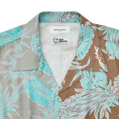 MAGIC STICK 2FACE CHILLIN HAWAIIAN SHIRT by Reyn Spooner