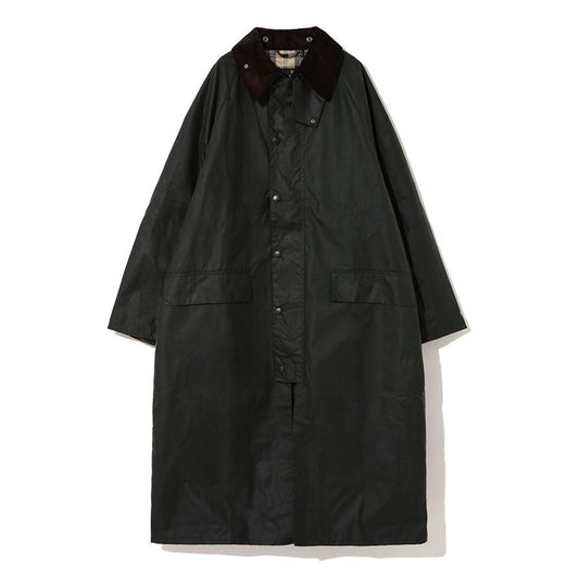 Barbour BURGHLEY / バーレー ワックス コットン ロング コート