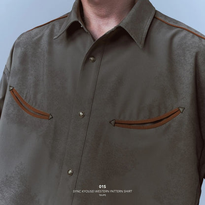 GOOPiMADE 01S-SYNC KYOUSEI WESTERN PATTERN SHIRT
