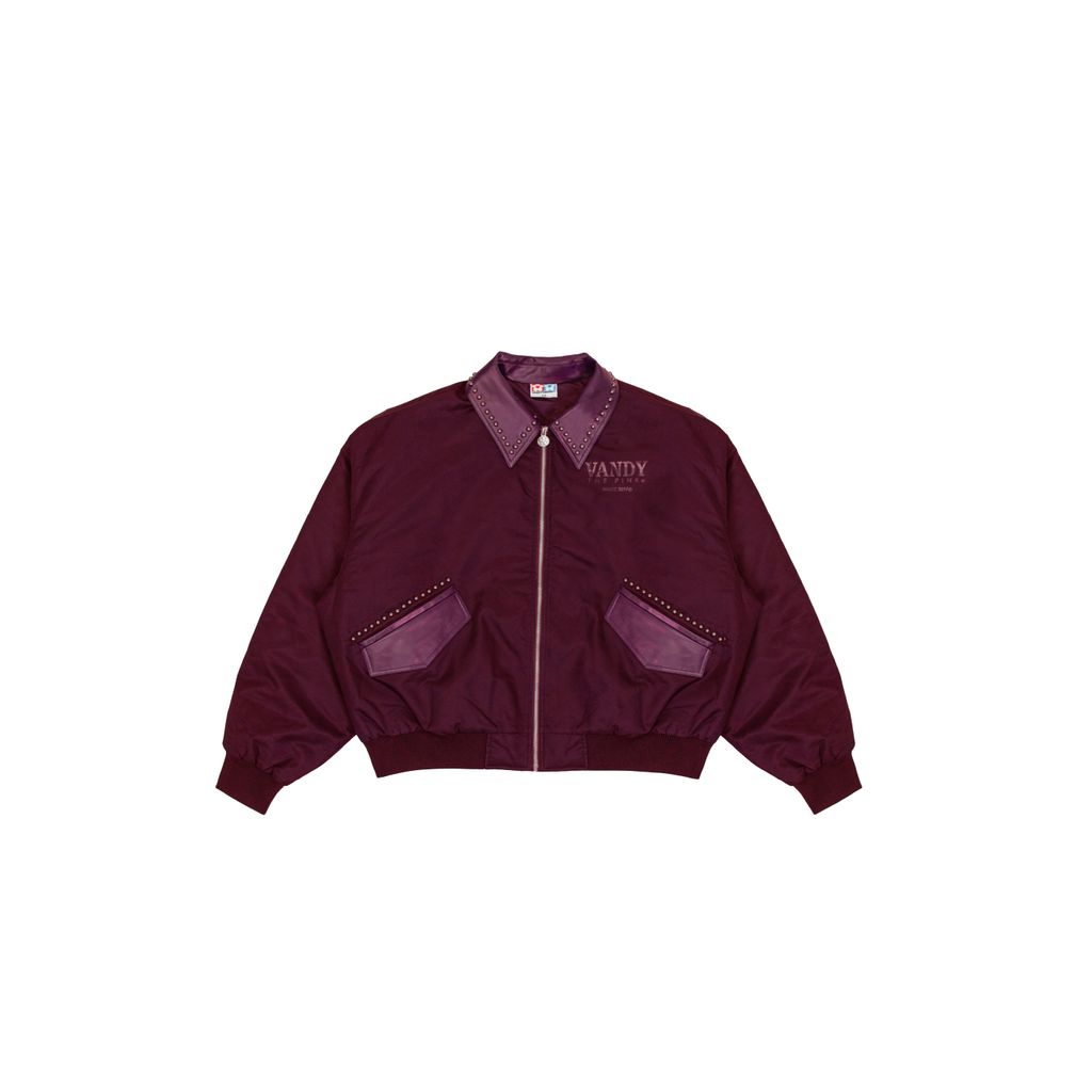 VANDY THE PINK Nylon Bomber jacket