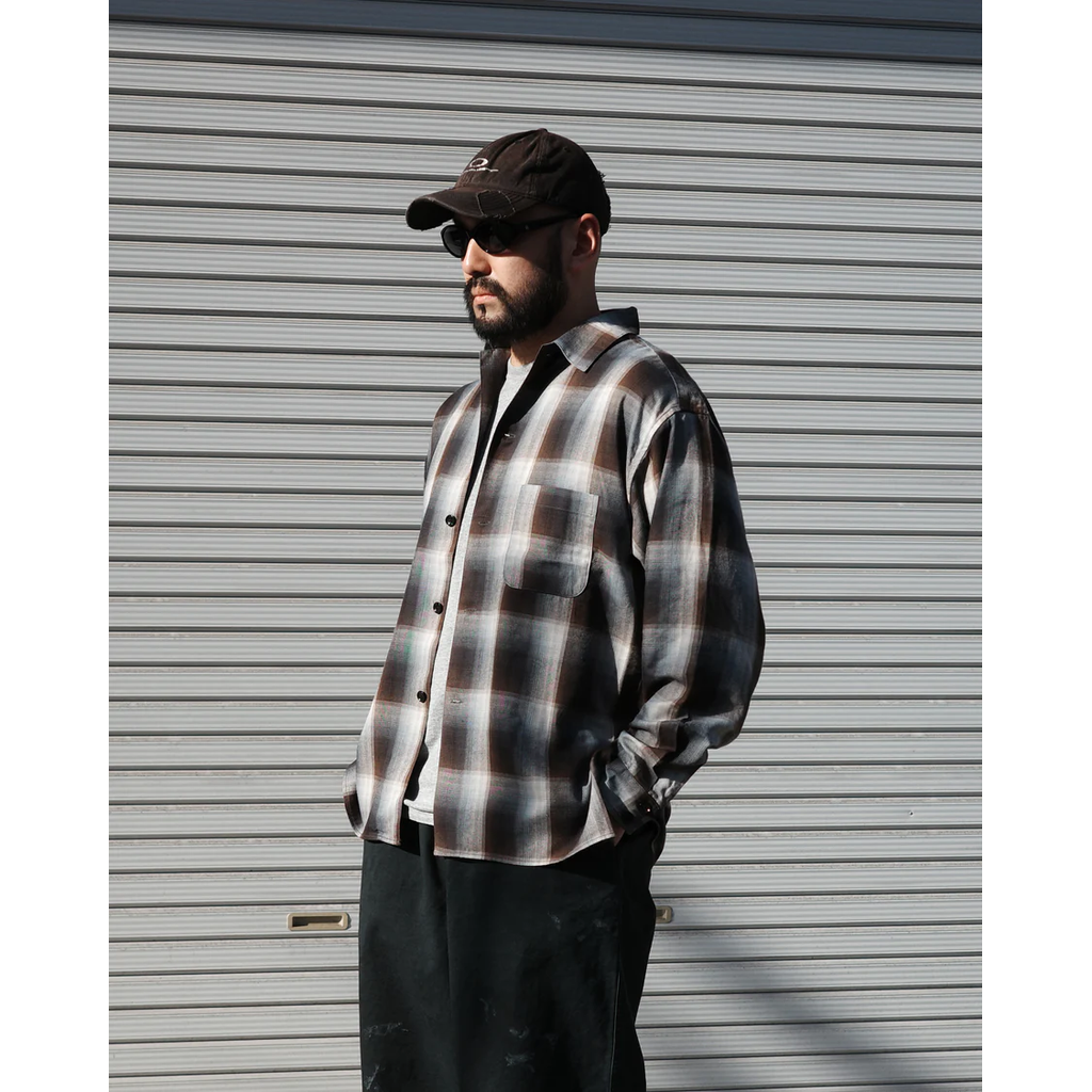 ANACHRONORM RELUX OPEN COLOR CHECK SHIRTS