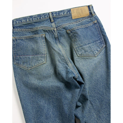 ANACHRONORM CONTEXT-003N 80's WIDE 5P PANTS FIVE YEARS WASH
