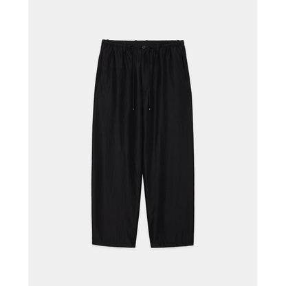MARKAWARE  BRATAC SILK × ORGANIC WOOL TAFFETA WIDE TRUCK PANTS