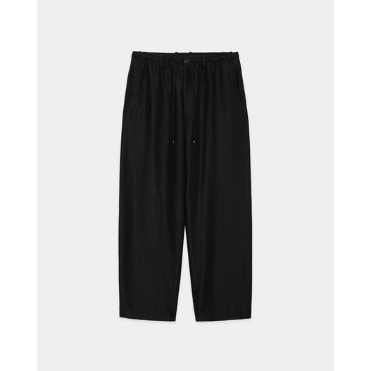 MARKAWARE  BRATAC SILK × ORGANIC WOOL TAFFETA WIDE TRUCK PANTS